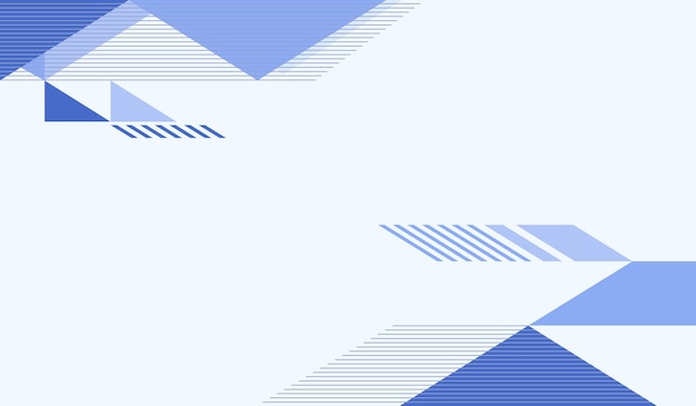 Vector de fondo de color azul simple para negocios