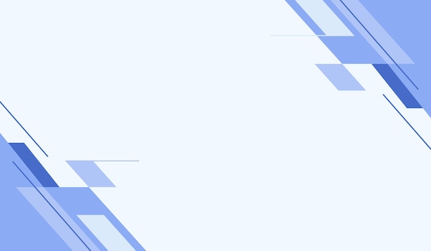 Vector de fondo de color azul simple para negocios