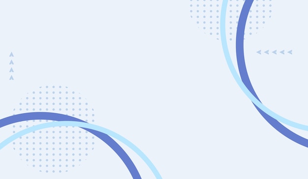 Vector de fondo de color azul simple para negocios