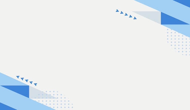Vector de fondo de color azul simple para negocios
