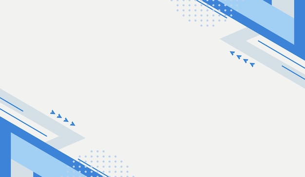 Vector de fondo de color azul simple para negocios