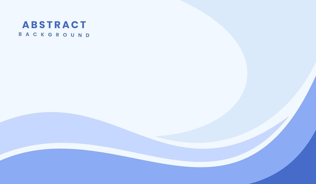 Vector de fondo de color azul simple para negocios
