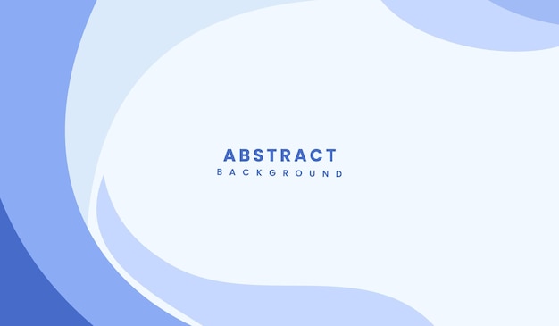 Vector de fondo de color azul simple para negocios