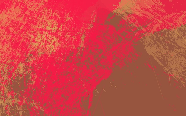 Vector de fondo de color rojo de textura grunge abstracto