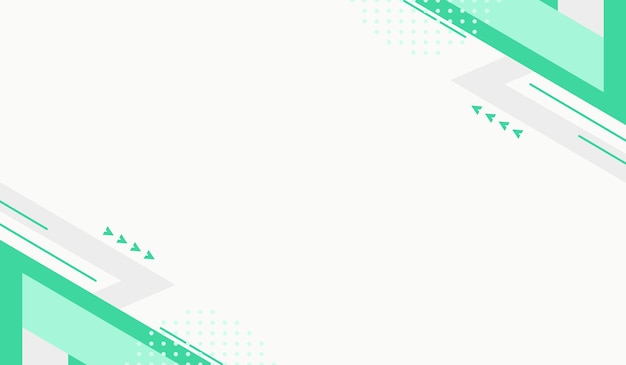 Vector de fondo de color verde sencillo para negocios