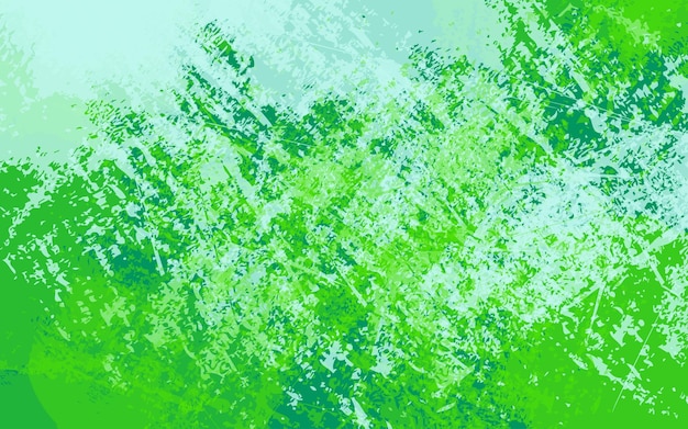 Vector de fondo de color verde de textura grunge abstracto