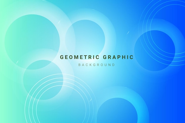 Vector de fondo colorido de diseño dinámico geométrico abstracto