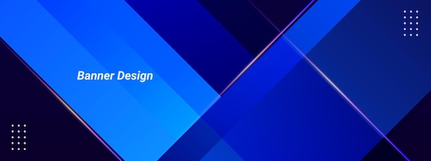 Vector de fondo colorido patrón moderno azul elegante geométrico abstracto