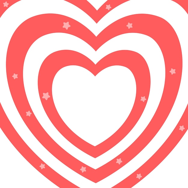 Vector de fondo del corazón