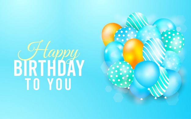 Vector de fondo de cumpleaños