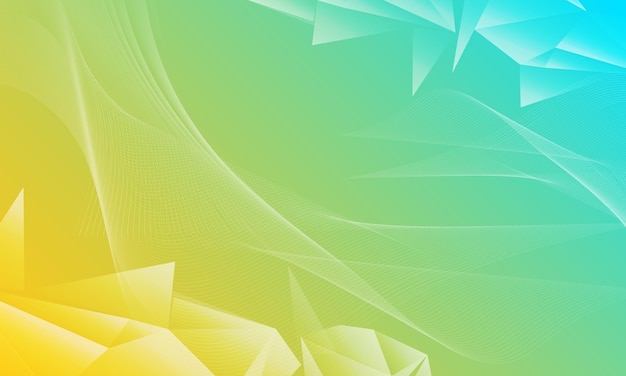 Vector de fondo de diseño ondulado triángulo y abstracto Vector de fondo ondulado triángulo