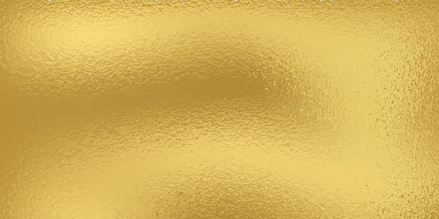 Vector de fondo de efecto de vidrio de textura de hoja de aluminio dorado