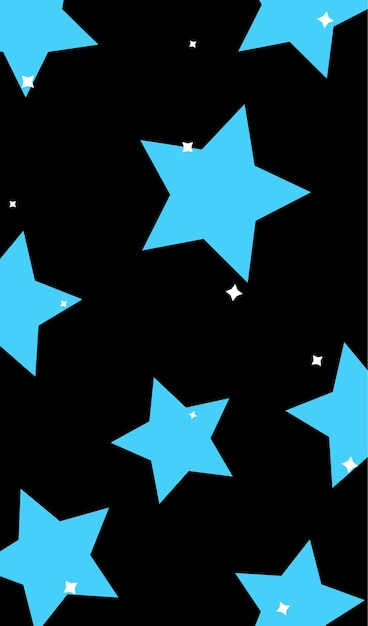 vector de fondo con estrellas