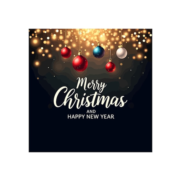 Vector de fondo feliz Navidad