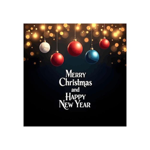 Vector de fondo feliz Navidad