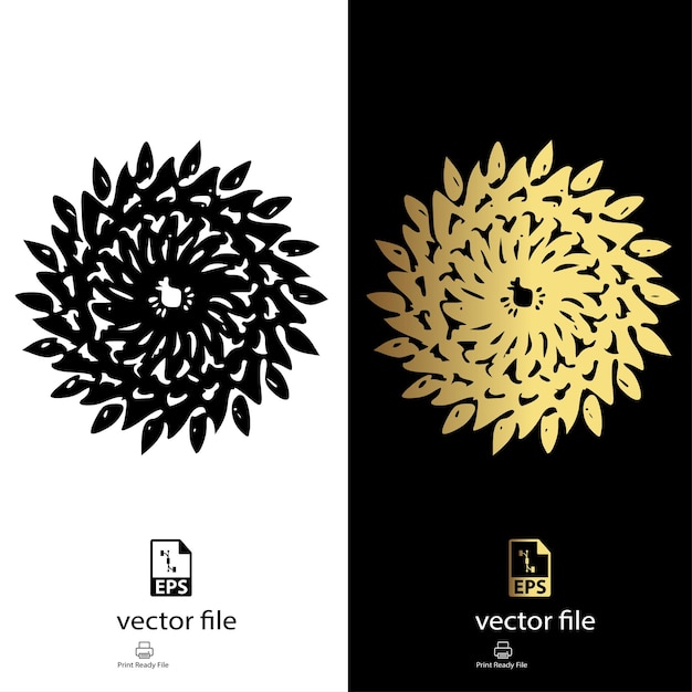 Vector de fondo geométrico simple de flor de maíz