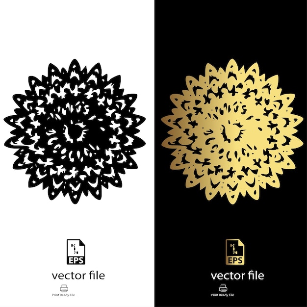 Vector de fondo geométrico simple de flor de maíz
