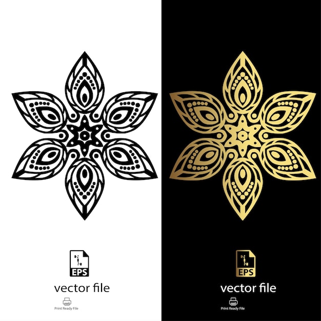 Vector de fondo geométrico simple de flor de maíz