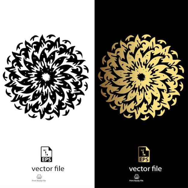 Vector de fondo geométrico simple de flor de maíz