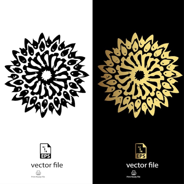 Vector de fondo geométrico simple de flor de maíz