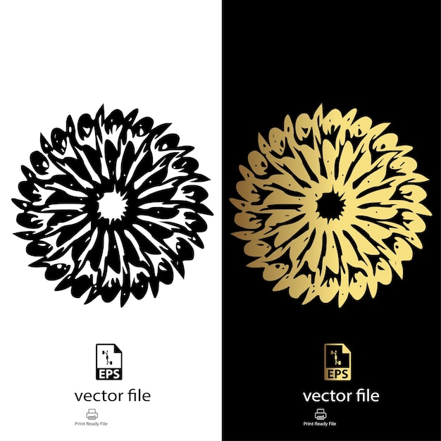 Vector de fondo geométrico simple de flor de maíz