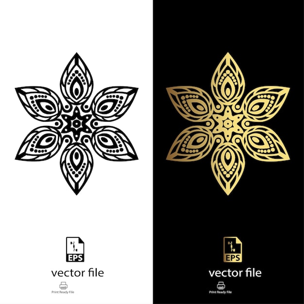 Vector de fondo geométrico simple de flor de maíz