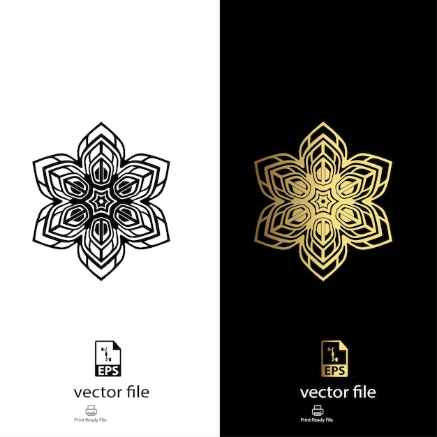 Vector de fondo geométrico simple de flor de maíz