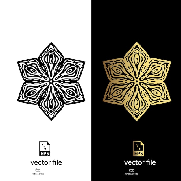 Vector de fondo geométrico simple de flor de maíz