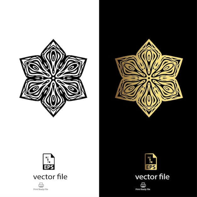 Vector de fondo geométrico simple de flor de maíz