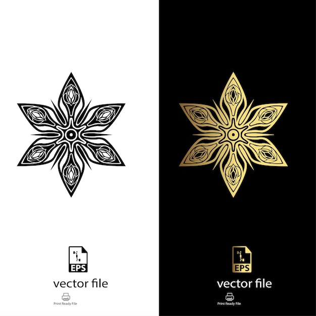 Vector de fondo geométrico simple de flor de maíz