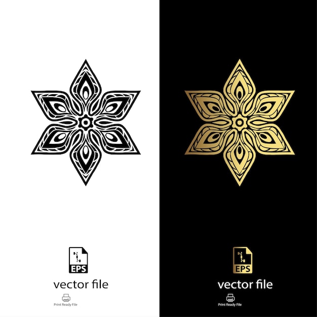 Vector de fondo geométrico simple de flor de maíz