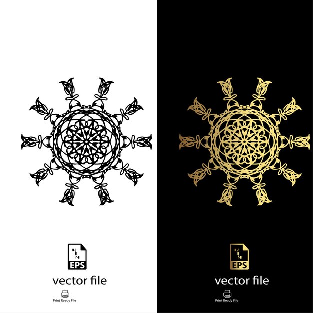Vector de fondo geométrico simple de flor de maíz