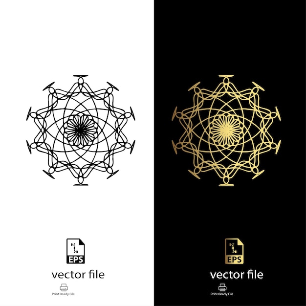 Vector de fondo geométrico simple de flor de maíz