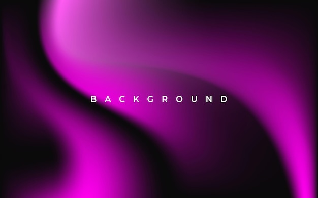 Vector de fondo de gradación de ondas abstractas de color violeta