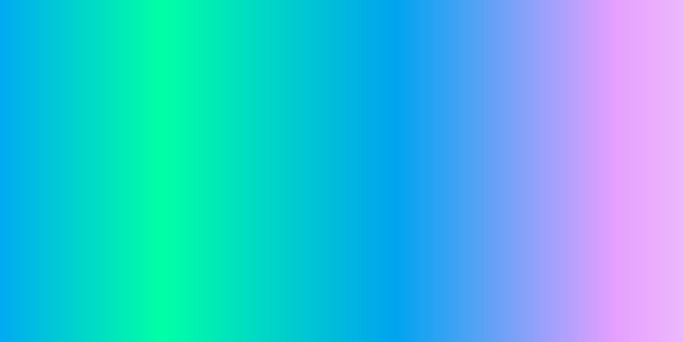 Vector de fondo de gradiente de plantilla de estandarte azul liso de colores abstractos