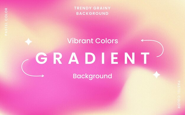 Vector fondo granulado de moda con colores vibrantes gratis