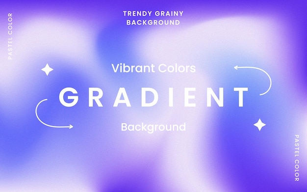 Vector fondo granulado de moda con colores vibrantes gratis