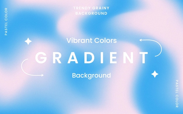 Vector fondo granulado de moda con colores vibrantes gratis