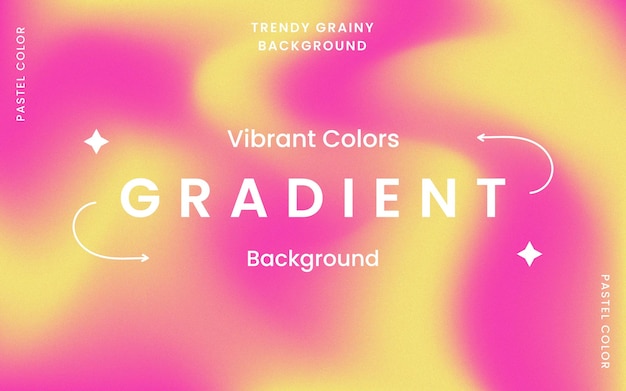 Vector fondo granulado de moda con colores vibrantes gratis