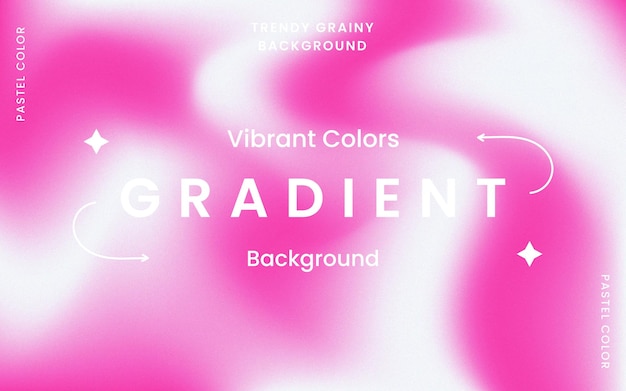 Vector fondo granulado de moda con colores vibrantes gratis