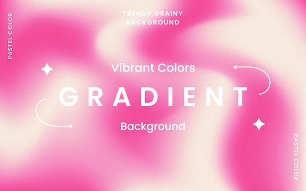 Vector fondo granulado de moda con colores vibrantes gratis
