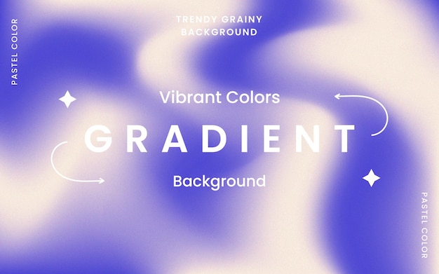 Vector fondo granulado de moda con colores vibrantes gratis
