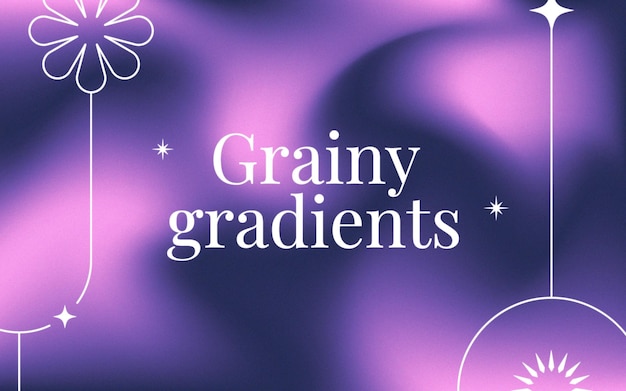 Vector fondo granulado de moda con colores vibrantes gratis