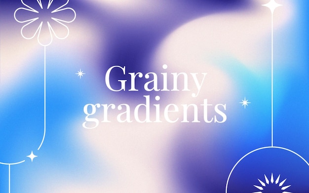 Vector fondo granulado de moda con colores vibrantes gratis