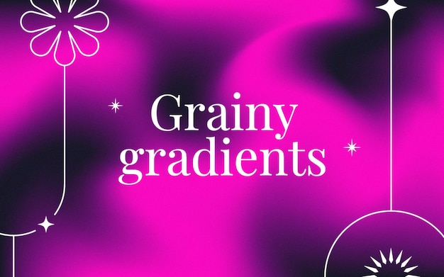 Vector fondo granulado de moda con colores vibrantes gratis
