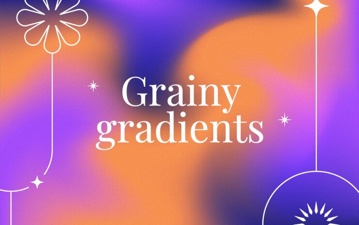 Vector vector fondo granulado de moda con colores vibrantes gratis