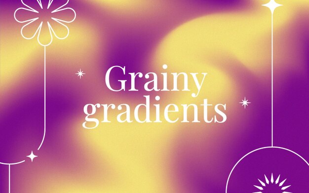 Vector fondo granulado de moda con colores vibrantes gratis