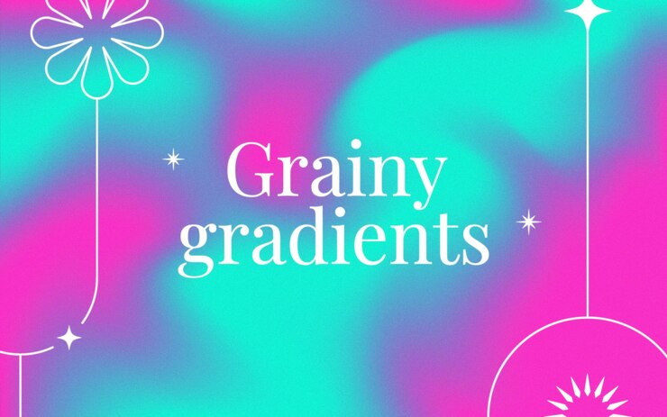 Vector vector fondo granulado de moda con colores vibrantes gratis