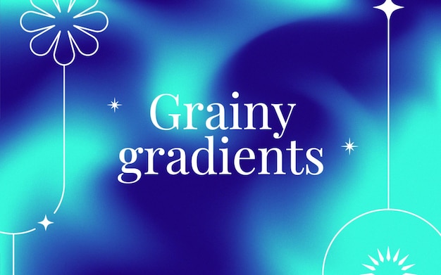 Vector fondo granulado de moda con colores vibrantes gratis