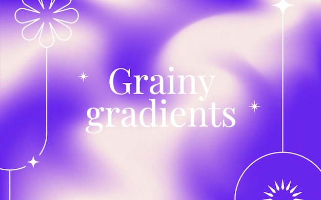 Vector fondo granulado de moda con colores vibrantes gratis